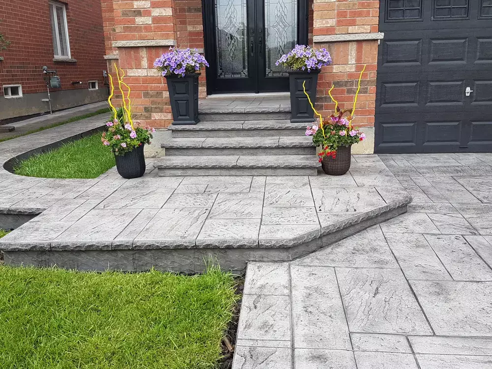 Stamped concrete 2